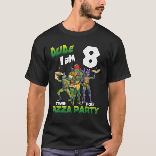 Mademark x Teenage Mutant Ninja Turtles Dude I Am T-shirt (Voorkant)