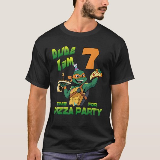 Mademark x Teenage Mutant Ninja Turtles Dude I Am T-shirt (Voorkant)