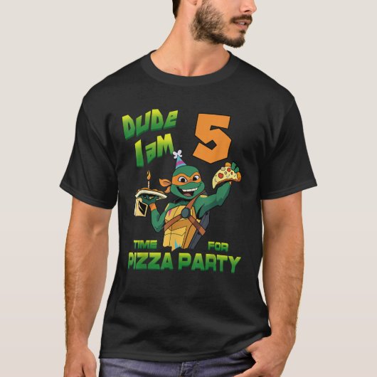 Mademark x Teenage Mutant Ninja Turtles Dude I Am T-shirt (Voorkant)