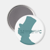 Mademoiselle C magnet (Voorkant / Achterkant)