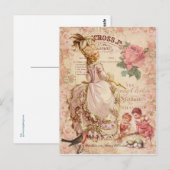 Mademoiselle Couture Briefkaart (Voorkant / Achterkant)