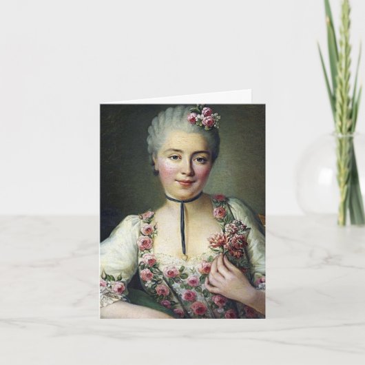 Mademoiselle Doré Bedankkaart (Voorkant)