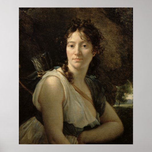 Mademoiselle Duchesnoy in de rol van Dido Poster (Voorkant)