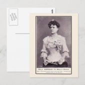 Mademoiselle Gabrielle De halve vrouw, op kaarten (Voorkant / Achterkant)