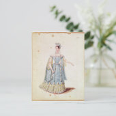 Mademoiselle Georges in "Isabeau de Baviere" Briefkaart (Staand voorkant)