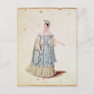 Mademoiselle Georges in "Isabeau de Baviere" Briefkaart