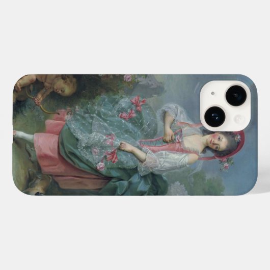 Mademoiselle Guimard als Terpsichore Case-Mate iPhone Case (Achterkant (horizontaal))