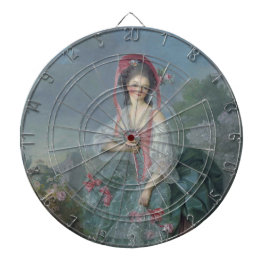 Mademoiselle Guimard (door Jacques-Louis David) Dartbord