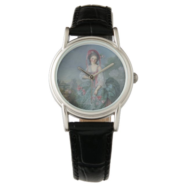 Mademoiselle Guimard (door Jacques-Louis David) Horloge (Voorkant)