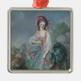 Mademoiselle Guimard (door Jacques-Louis David) Metalen Ornament
