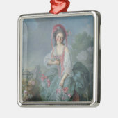 Mademoiselle Guimard (door Jacques-Louis David) Metalen Ornament (Links)