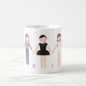 Mademoiselle in Paris Mug Koffiemok (Center)