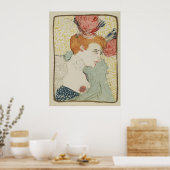 Mademoiselle Marcelle Lender van Toulouse Lautrec Poster (Keuken)