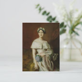 Mademoiselle Marie-Therese de Cabarrus, 1848 Briefkaart (Staand voorkant)