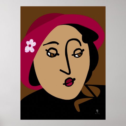 Mademoiselle Poster (Voorkant)