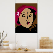 Mademoiselle Poster (Keuken)