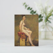 Mademoiselle Roos Briefkaart (Staand voorkant)