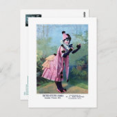 Mademoiselle Vanoni Briefkaart (Voorkant / Achterkant)