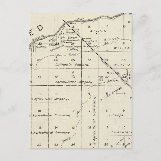 Madera County, California 2 Briefkaart (Voorkant)