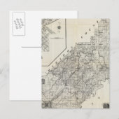 Madera County, California 4 Briefkaart (Voorkant / Achterkant)