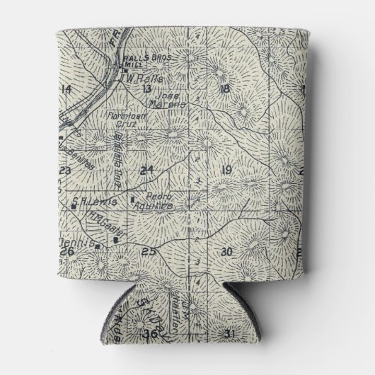 Madera County, Californië 10 Blikjeskoeler (Voorkant)