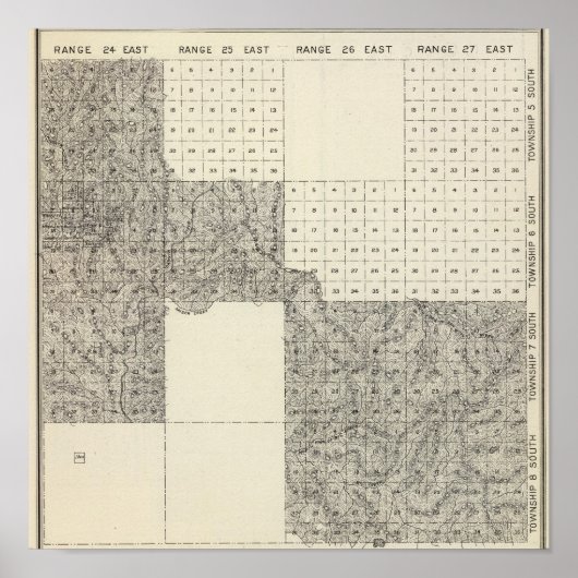 Madera County, Californië 11 Poster (Voorkant)