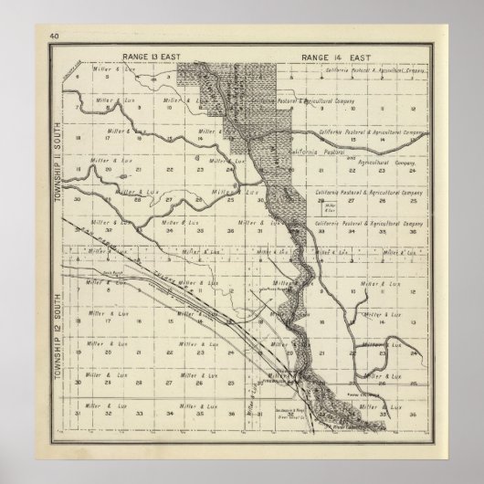 Madera County, Californië 6 Poster (Voorkant)