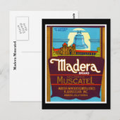 Madera Muscatel Briefkaart (Voorkant / Achterkant)