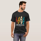 Maderastrand Florida Beach Surfen Surfbo T-shirt (Voorkant volledig)