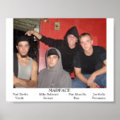 MADFACE PROMO POSTER (Voorkant)