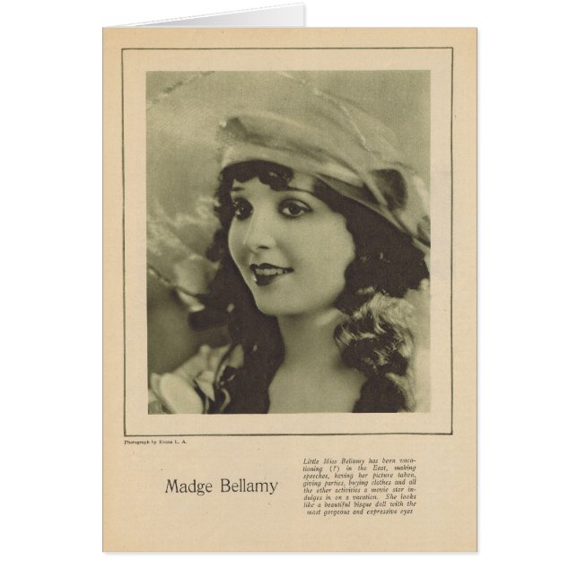 Madge Bellamy 1923 (Voorkant)