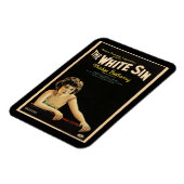 Madge Bellamy, White Sin, Silent Movie Magneet (Linkerzijde)