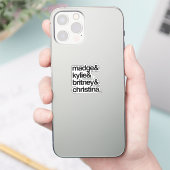 Madge Kylie Britney en Christina Sticker (Telefoon)