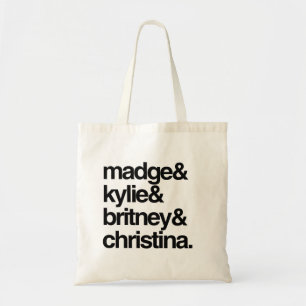 Madge Kylie Britney en Christina Tote Bag