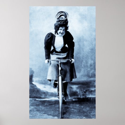 Madge Lessing 1902 -  cyaan Poster (Voorkant)