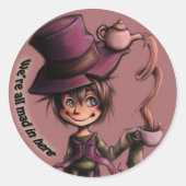 Madhatter sticker (Voorkant)