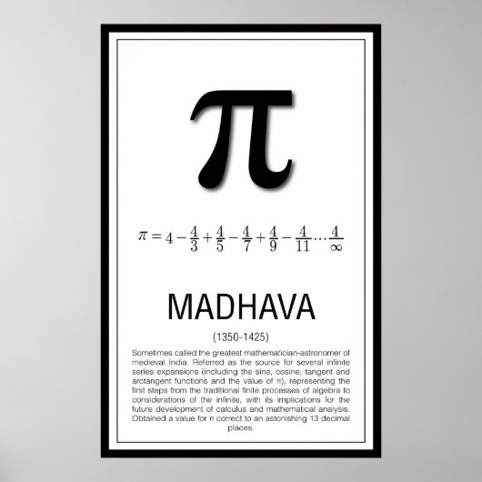 Madhava Poster (Voorkant)