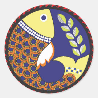 Madhubani Art Sticker