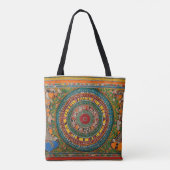Madhubani Art Tote Bag (Achterkant)