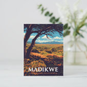 Madikwe Reservaat Zuid-Afrika Briefkaart (Staand voorkant)