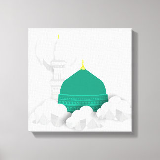 Madina Islamitisch canvas kunstwerk