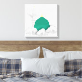 Madina Islamitisch canvas kunstwerk Afdruk (Insitu (Slaapkamer))