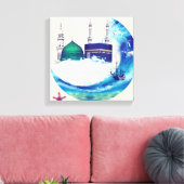 Madina mekka islamitisch canvas kunst ontwerp oost (Insitu (Woonkamer))