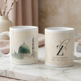 Madinah Huwelijksgeschenk | Moslimkoppel maakt dat Grote Koffiekop