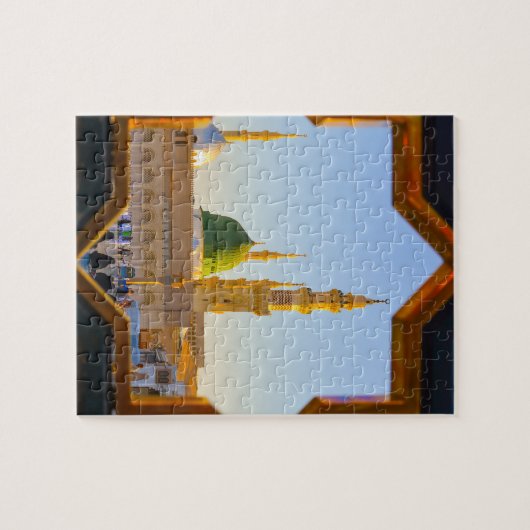 Madinah Mekka Hajj Moskee Moslim Legpuzzel (Horizontaal)