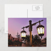 Madinat Jumaira op Sunset Burj Al Arab Briefkaart (Voorkant / Achterkant)