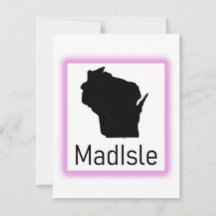 MadIsle Paarse 2025 Notecard