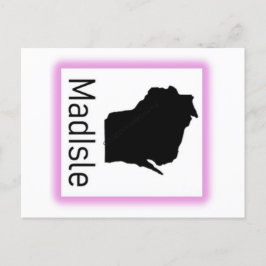 MadIsle Paarse Briefkaart 2025