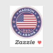 Madison Alabama, Madison Sticker (Vel)