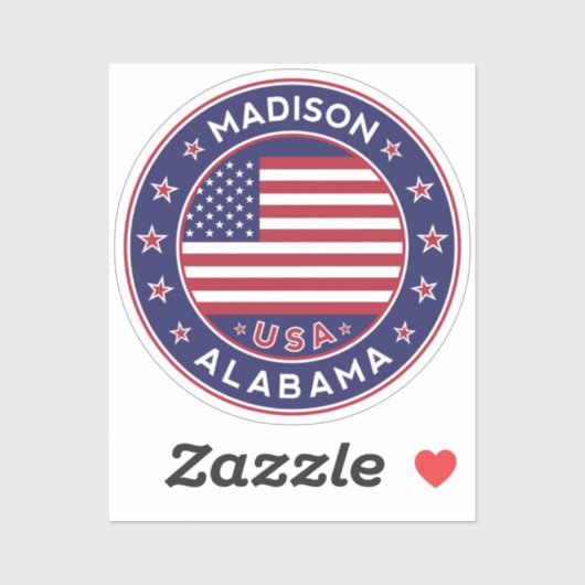 Madison Alabama, Madison Sticker (Vel)